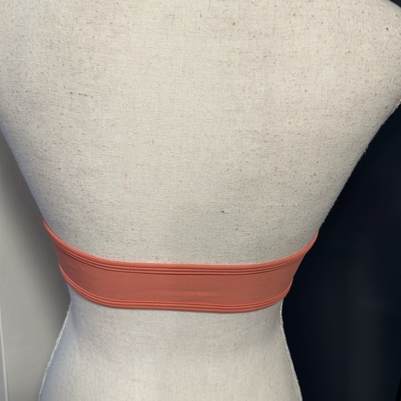 FAE BANDEAU Bikini Top SIZE: XSMALL Color: Peach - Picture 3 of 7